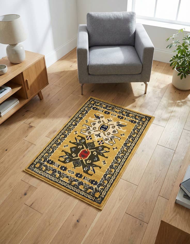 Detail image of 2' x 3' Heriz Design Rug