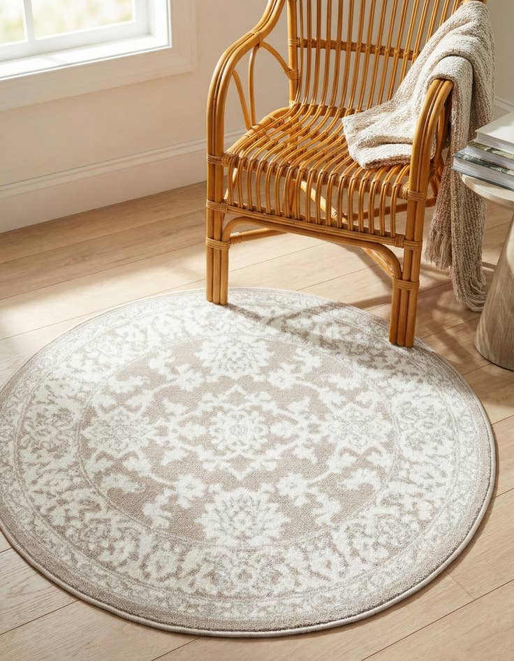 Detail image of  3' x 3' Charlotte Round Rug