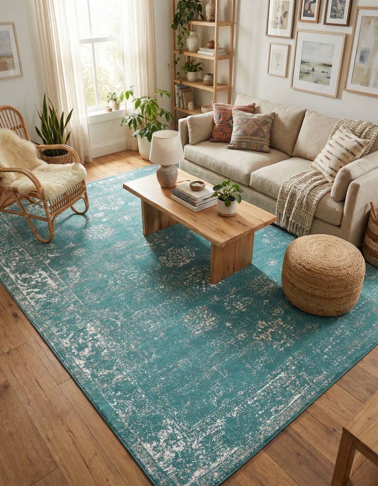 Detail image of 7' 10 x 10' Monte Carlo Rug