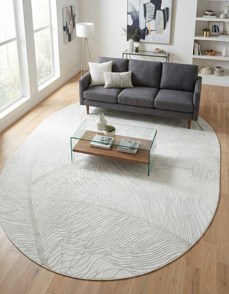 Detail image of 7' 10 x 10' Finsbury Oval Rug