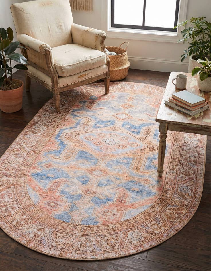 Detail image of 5' x 8' Timeless Oval Rug