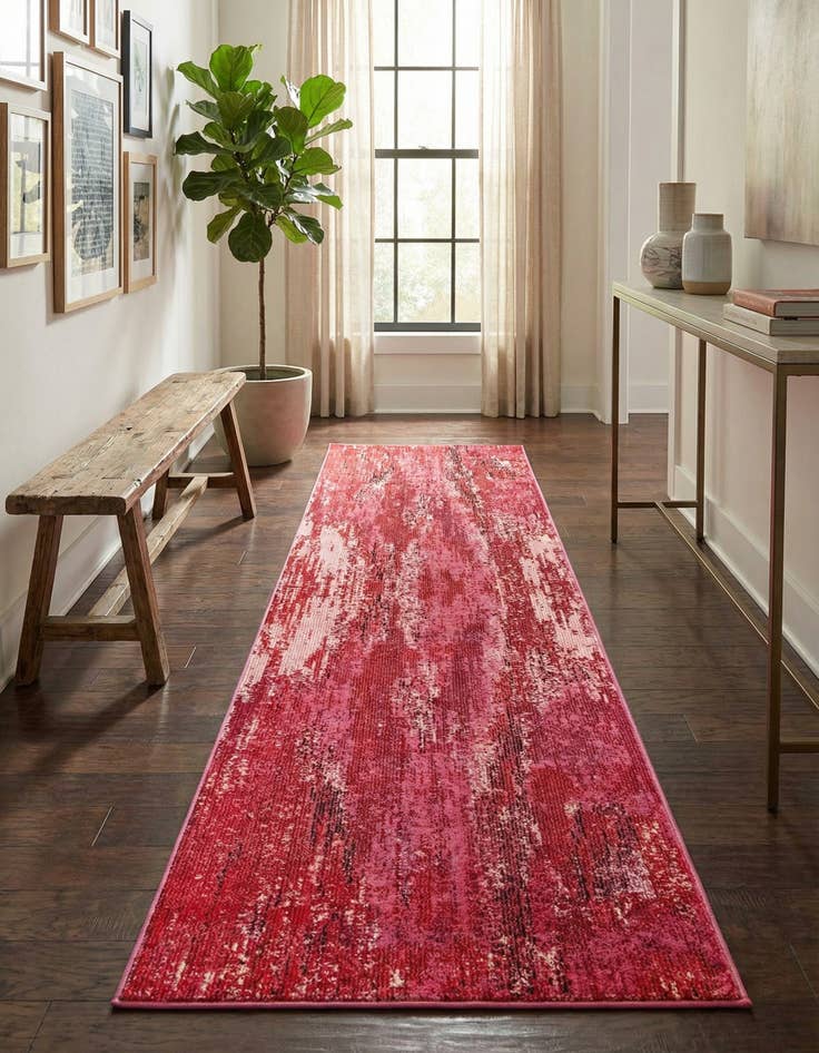 Detail image of 2' 7 x 10' Washable Barcelona Runner Rug
