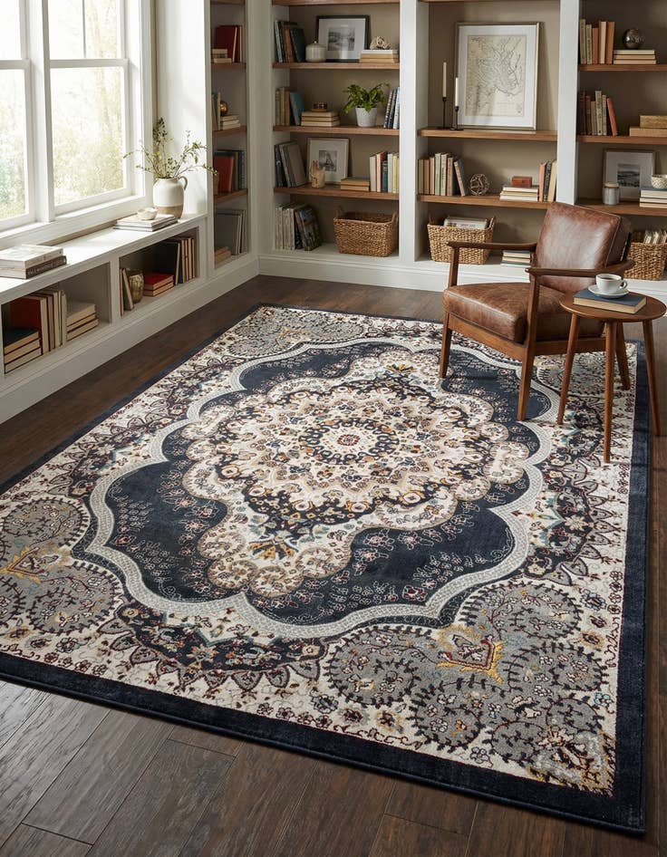Detail image of 7' 10 x 10' Kamala Washable Rug