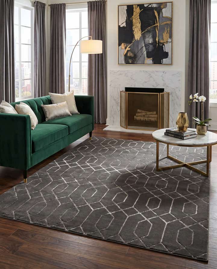 7' 10 x 10' Marilyn Monroe™ Glam Trellis Rug