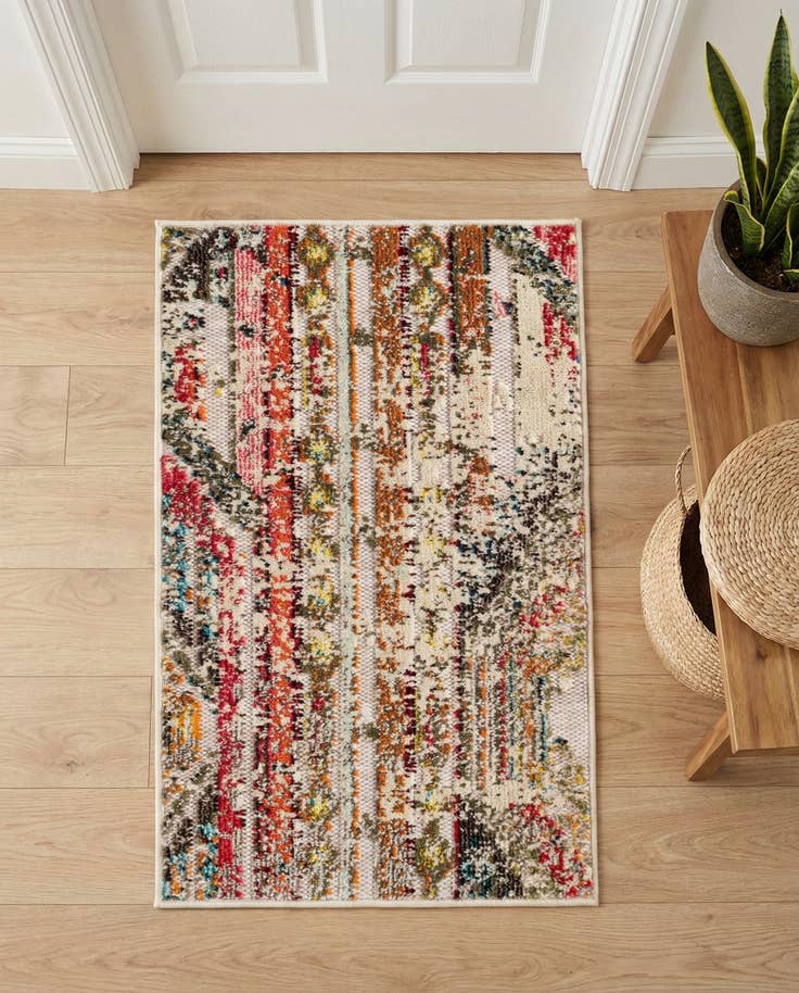 Detail image of 2' x 3' Easy-Clean Casablanca Indoor / Outdoor Rug