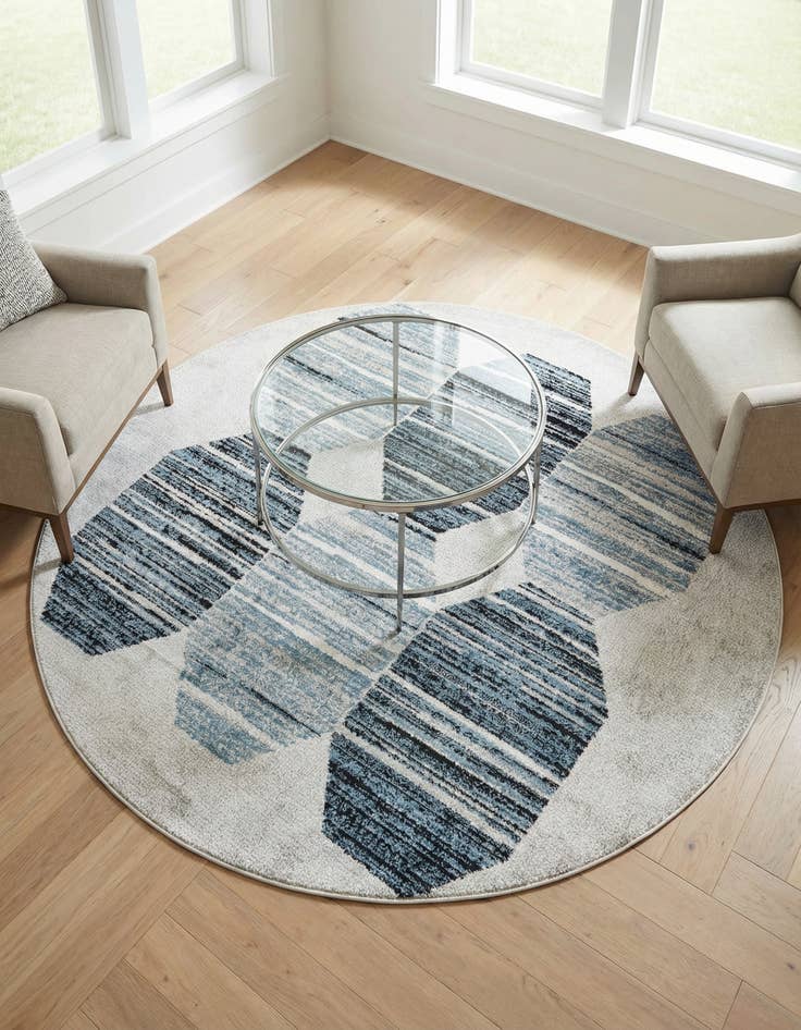 Detail image of 7' x 7' Aramis Round Rug