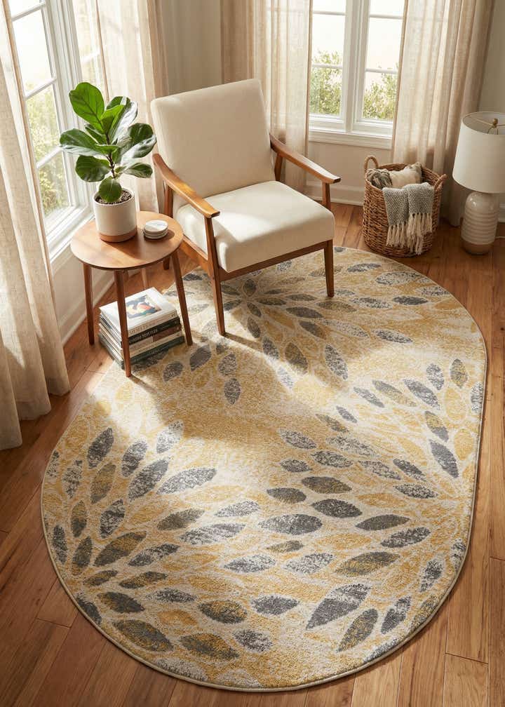 5' x 8' Charleston Oval Rug