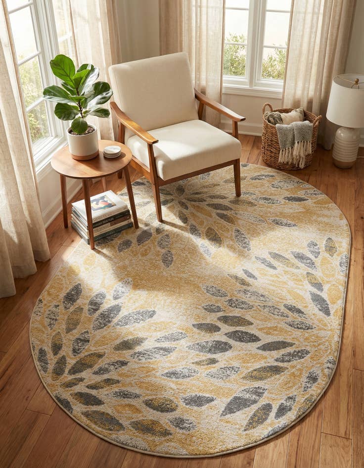 Detail image of 5' x 8' Charleston Oval Rug