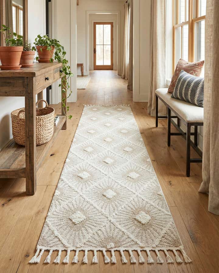 2' 7 x 12' Boho Runner Rug