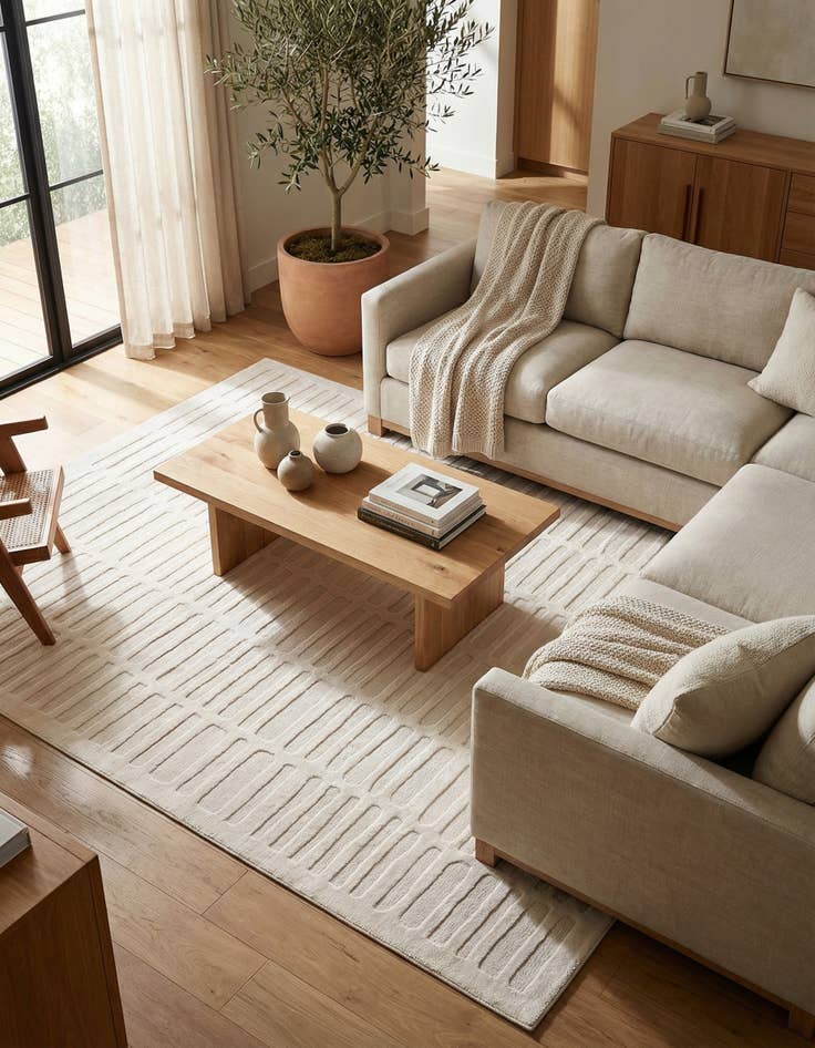 Detail image of 8' x 10' Textura Designer Rug