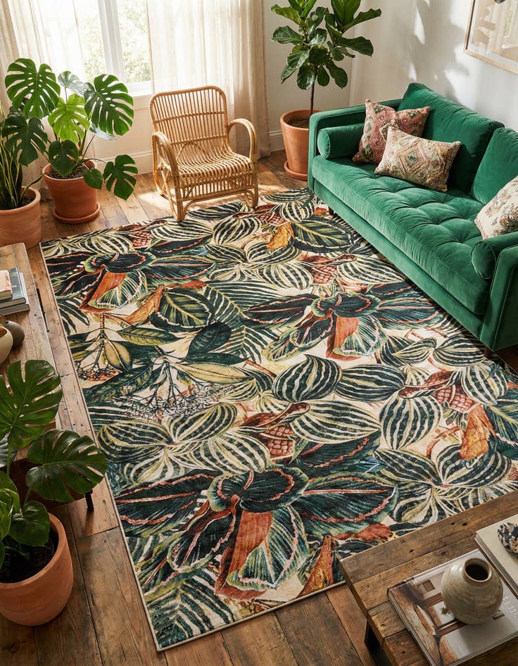 Detail image of 9' x 12' Blossom Rug