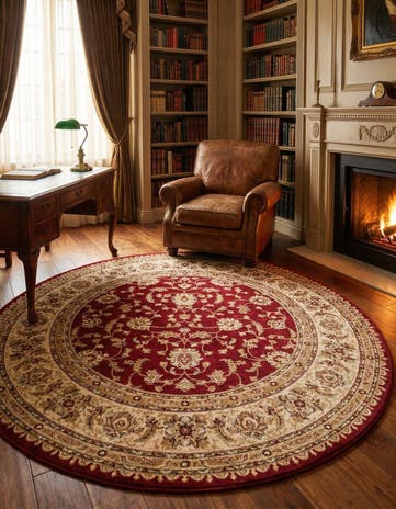 7' x 7' Aditi Round Rug