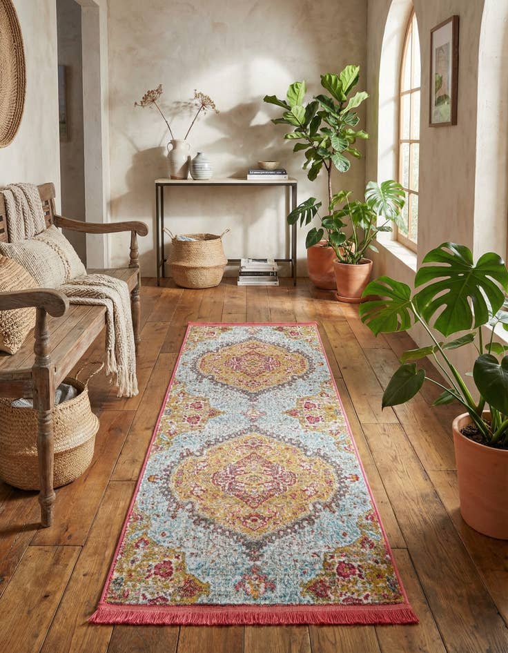 Detail image of 2' 2 x 6' Santiago Runner Rug