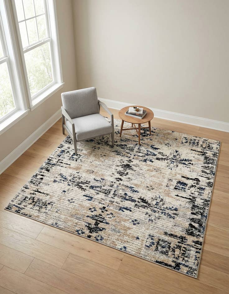 Detail image of 6' x 6' Tucson Square Rug