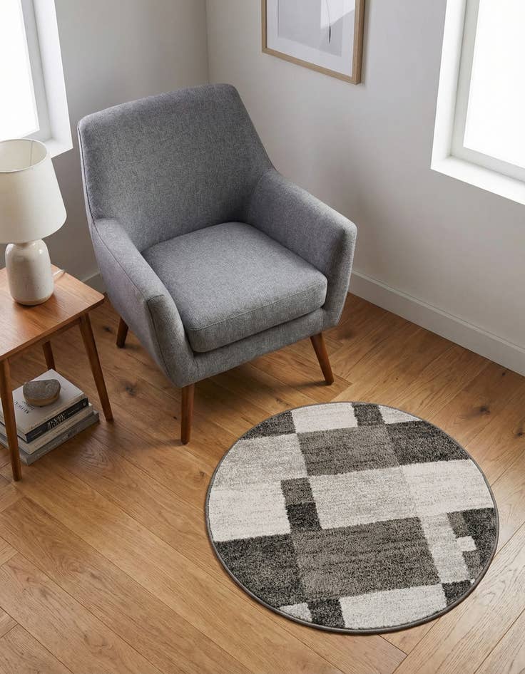 Detail image of  3' x 3' Equinox Round Rug