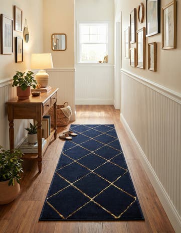 2' x 5' Vogue Geo Runner Rug
