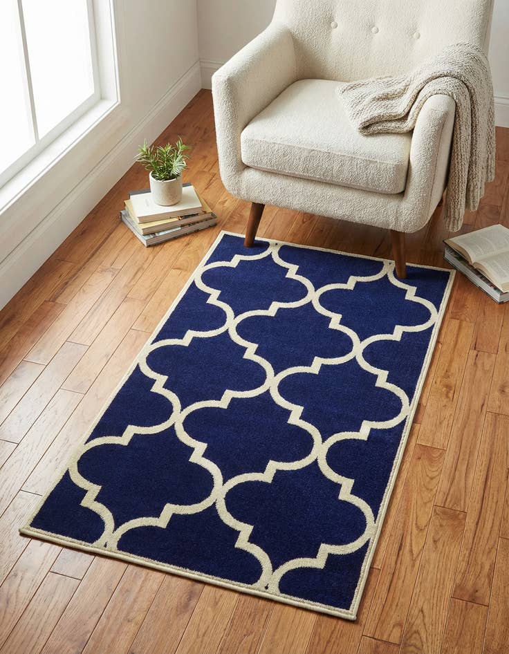 Detail image of 3' x 5' 3 Lattice Rug