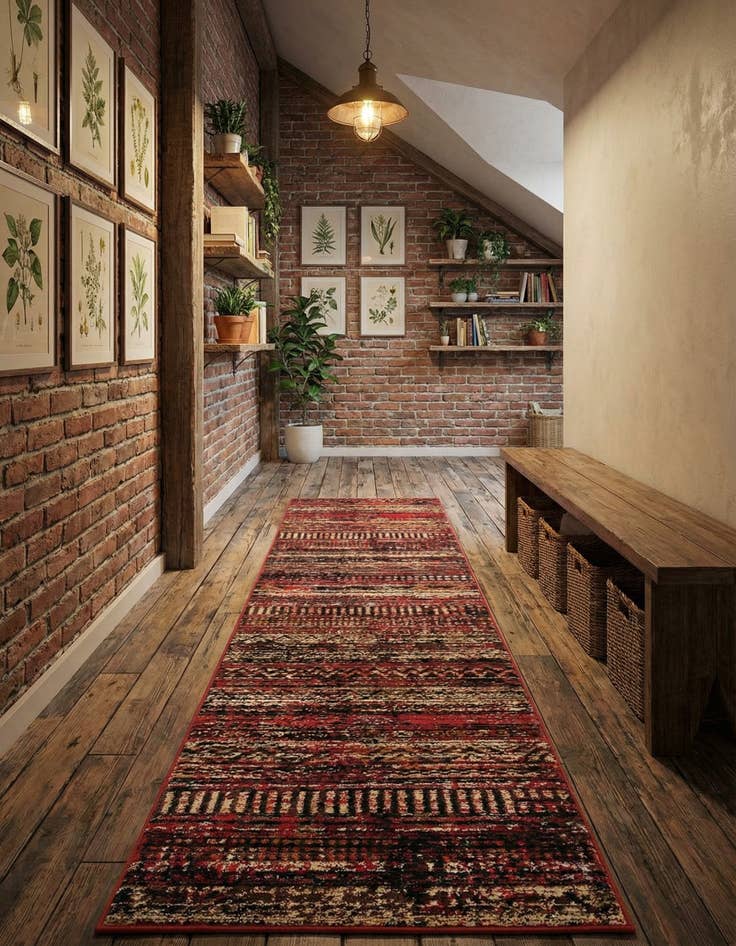 Detail image of 2' x 9' Saturn Runner Rug