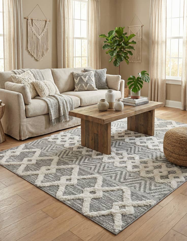 Detail image of 5' 3 x 8' Sabrina Soto Casa Valencia Rug