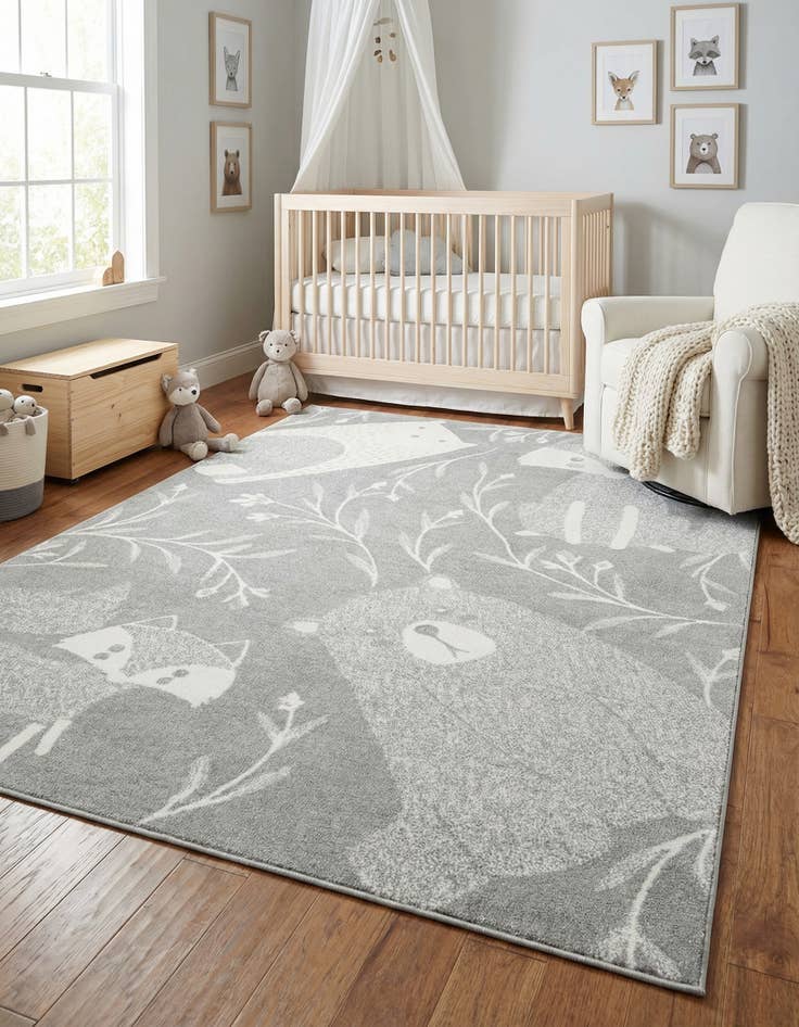 Detail image of 7' x 10' Whimsy Kids Rug