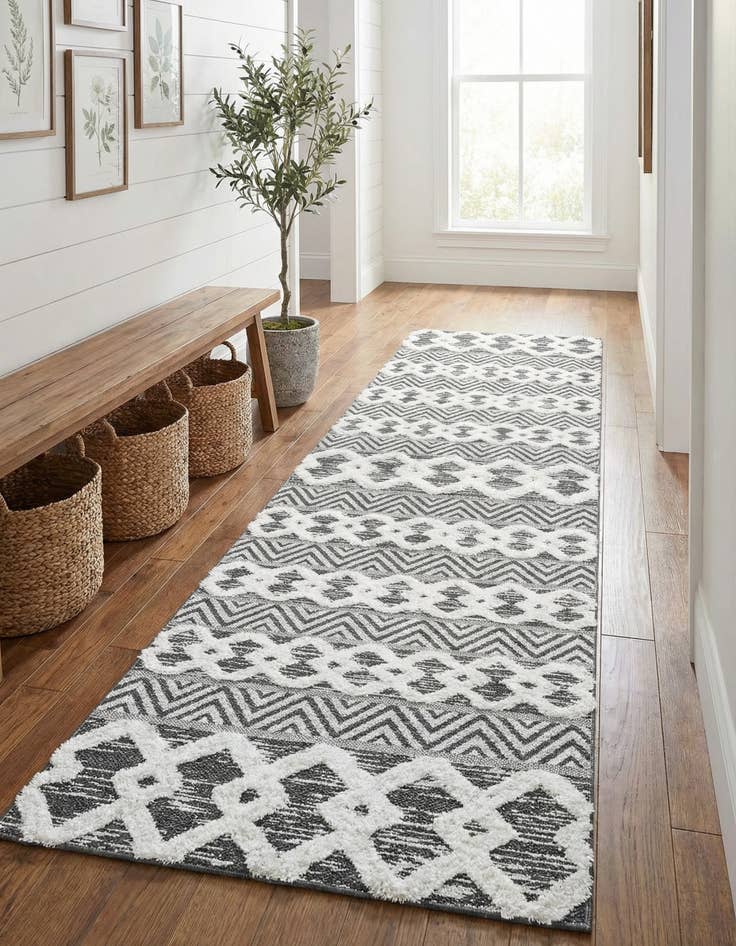 Detail image of 2' 7 x 12' Sabrina Soto Casa Valencia Runner Rug