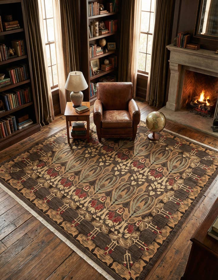 Detail image of 10' x 10' Kensington Square Rug