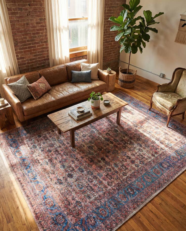 Detail image of 7' 10 x 10' Washable Maahru Rug