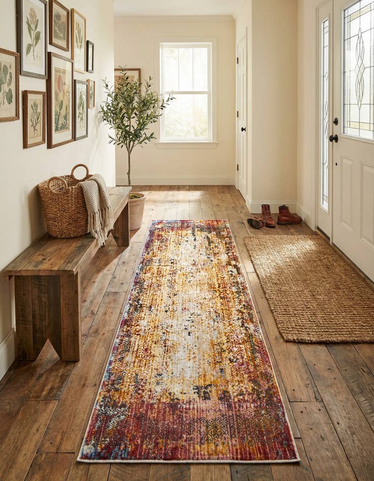 Detail image of 2' x 6' Deepa Runner Rug