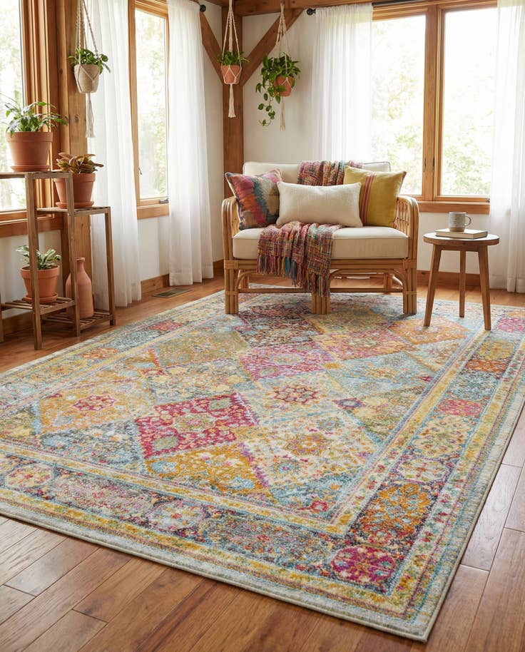 Detail image of 6' x 9' Santiago Rug