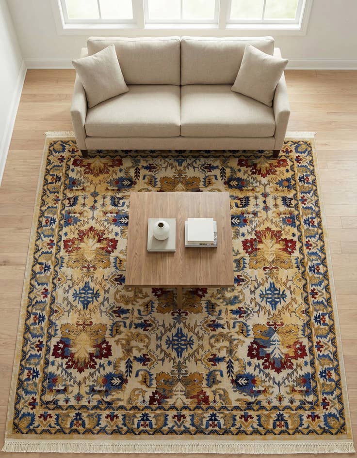 Detail image of 8' x 8' Kennedy Square Rug