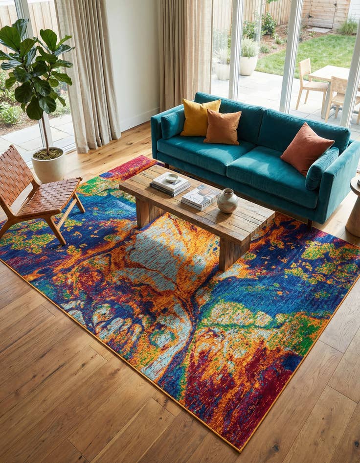 Detail image of 7' 10 x 10' Calypso Rug