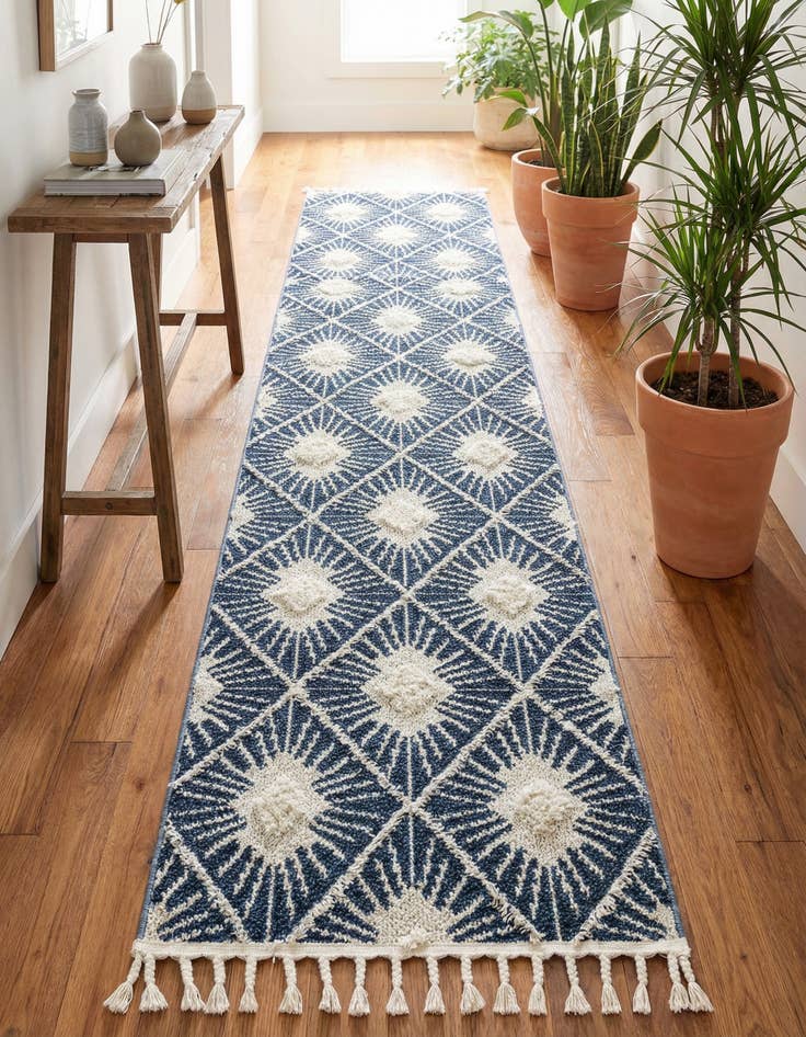 Detail image of  2' 7 x 12' Boho Runner Rug