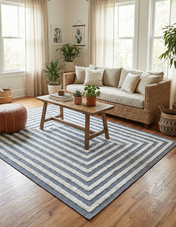 Detail image of 5' 3 x 8' Sabrina Soto Casa Toluca Rug