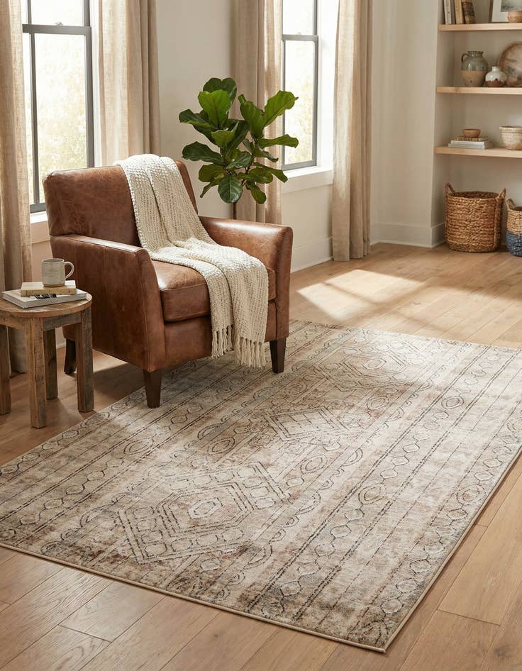 Detail image of 5' 3 x 8' Oregon Rug