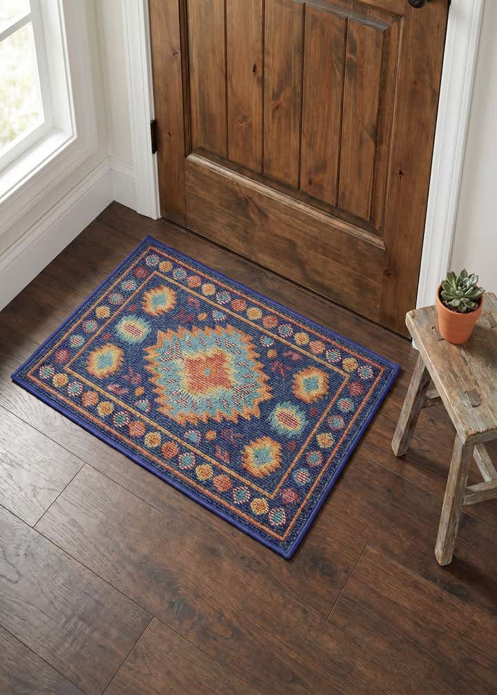 2' x 3' 1 Easy-Clean Baja Indoor / Outdoor Rug