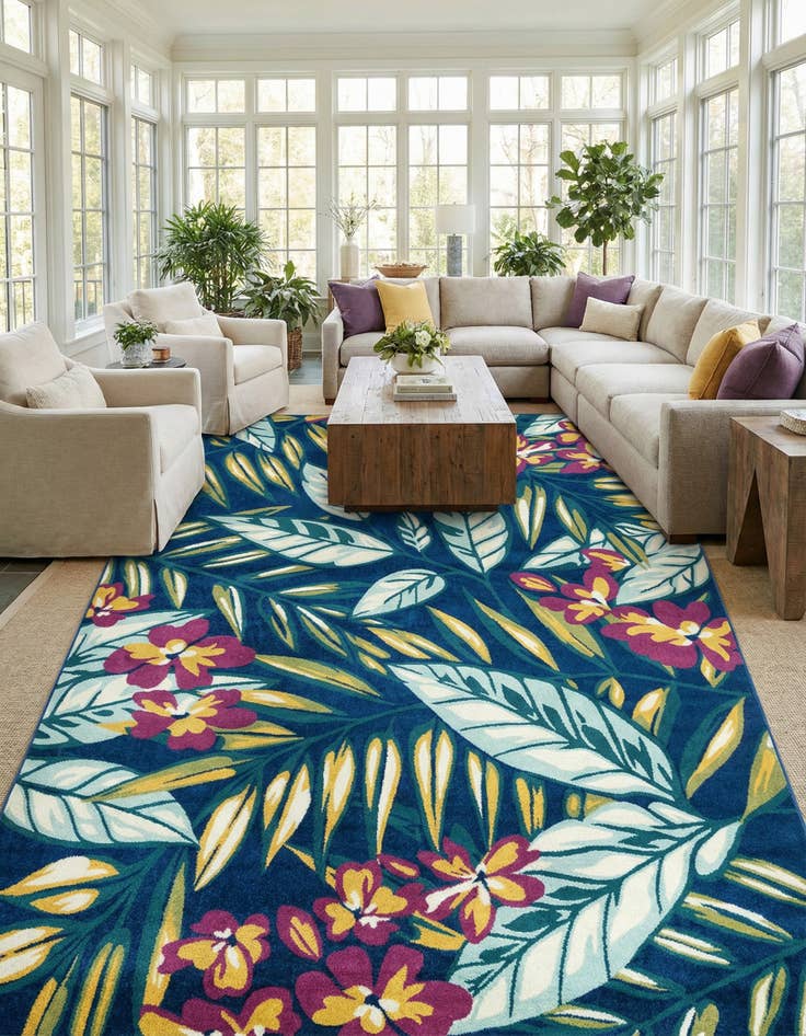 Detail image of 10' x 14' Bloom Rug