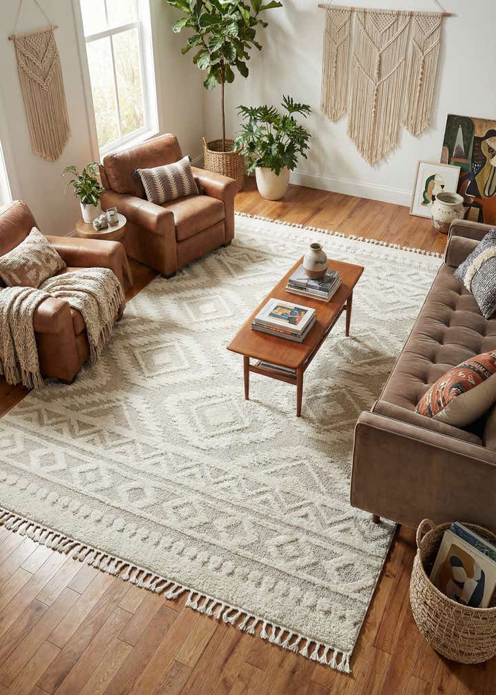 9' x 12' Boho Rug