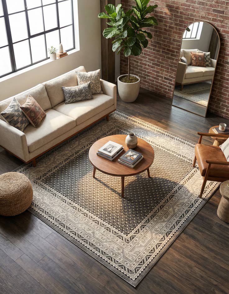 Detail image of  7' 10 x 7' 10 SoHo Square Rug