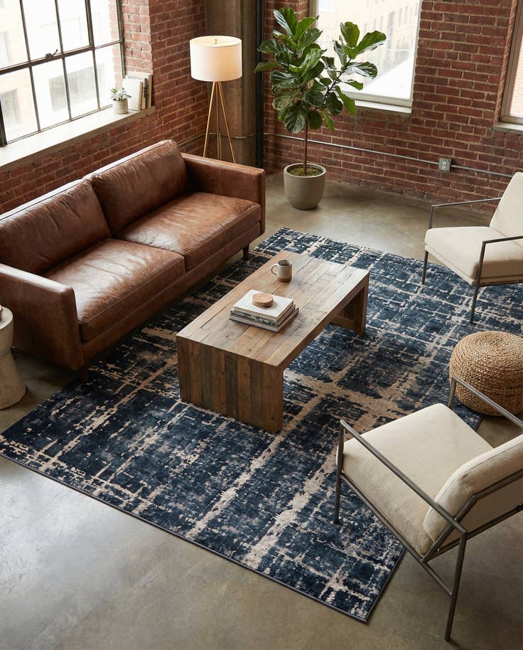 Detail image of Jill Zarin 5' x 8' Uptown Lexington Avenue Rug