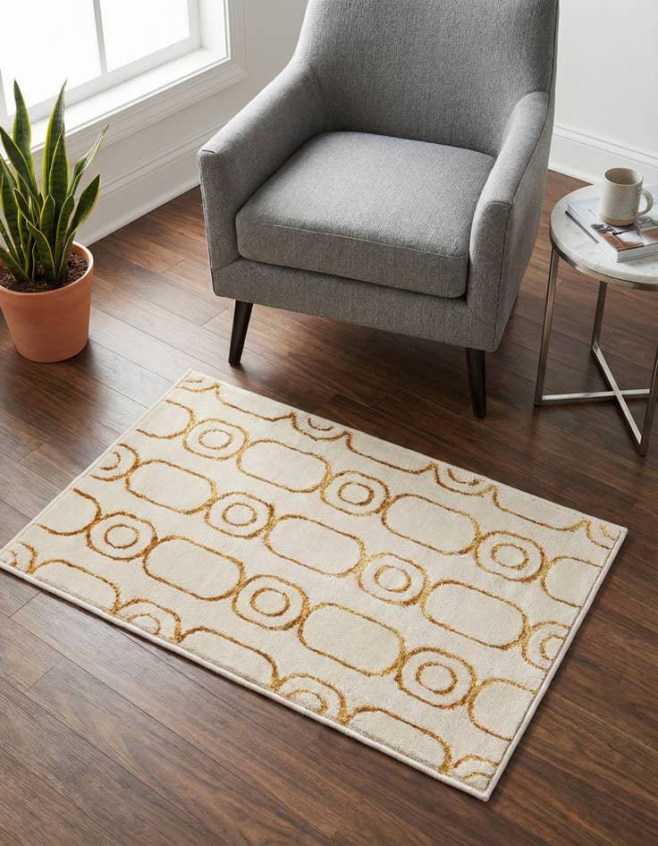 Detail image of  2' x 3' Vogue Geo Rug