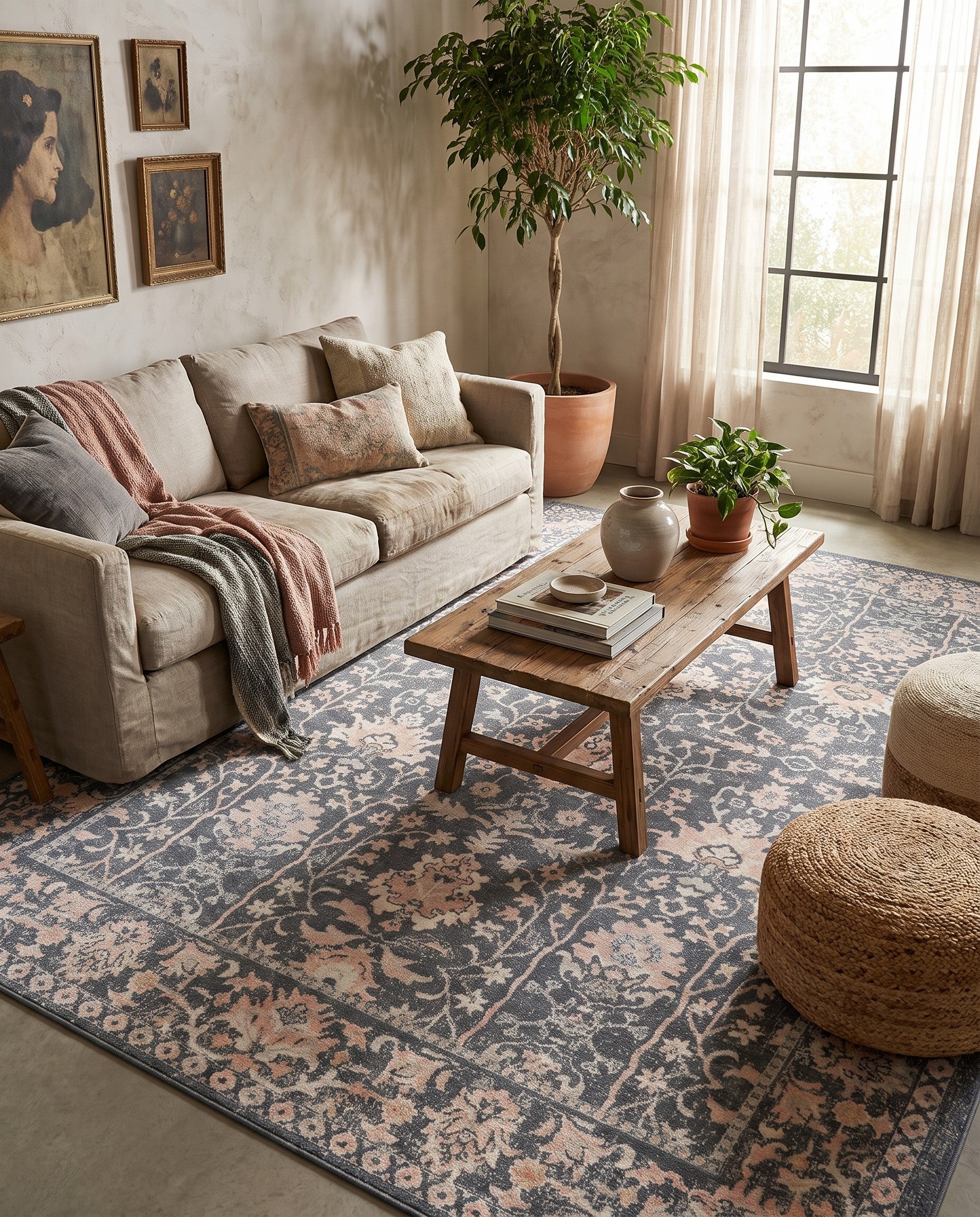 7' x 10' Kamala Washable Rug