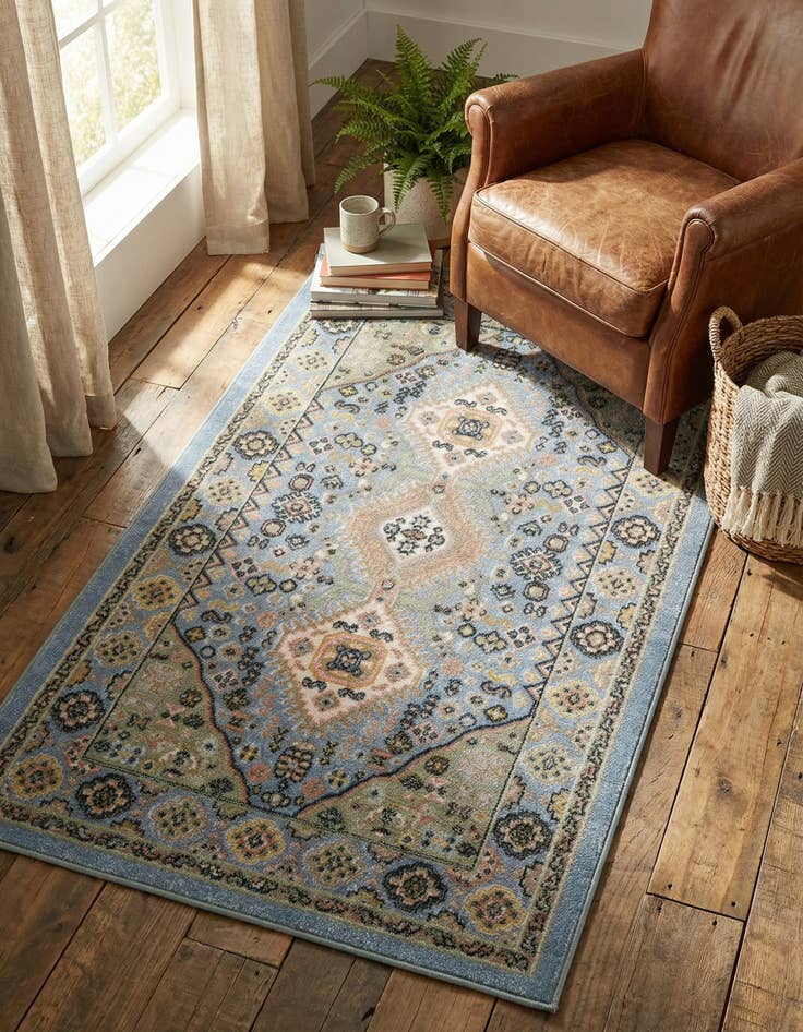 Detail image of 3' 3 x 5' 3 Kamala Washable Rug
