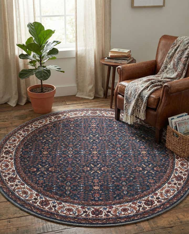 4' x 4' Yara Round Rug