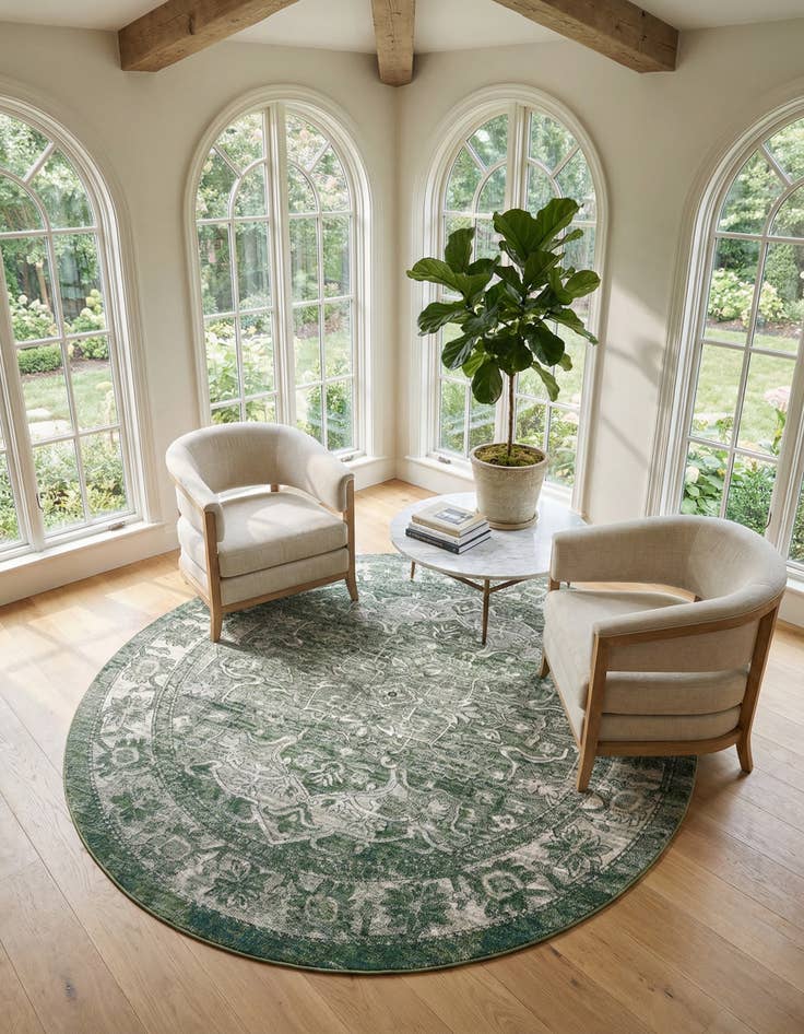 Detail image of 10' x 10' Isabella Round Rug