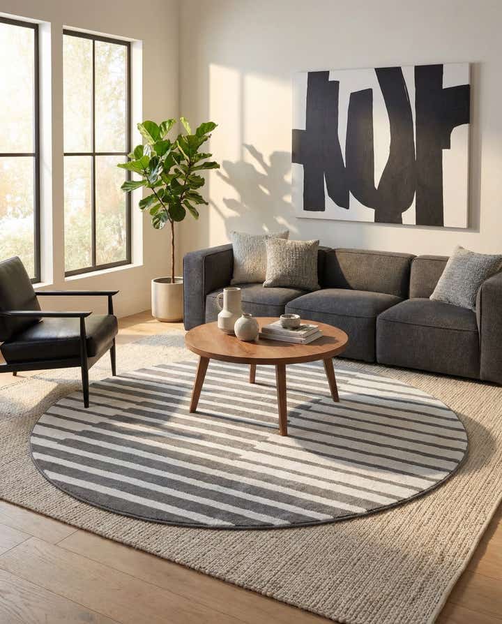 7' 10 x 7' 10 Oslo Round Rug