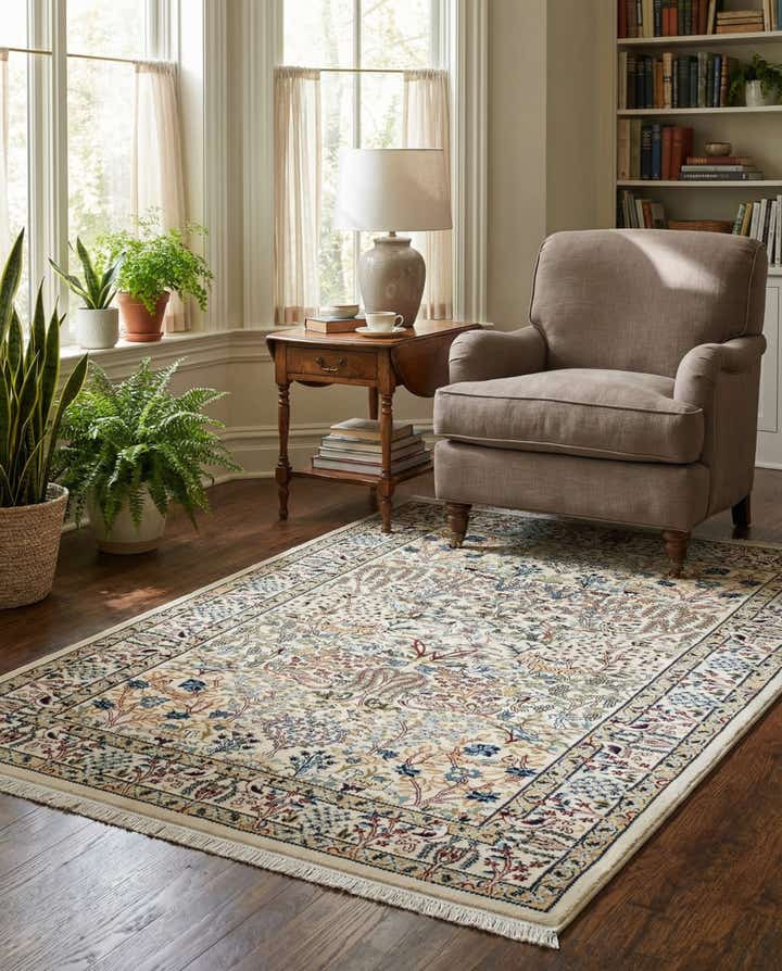 5' 3 x 8' Nain Design Rug