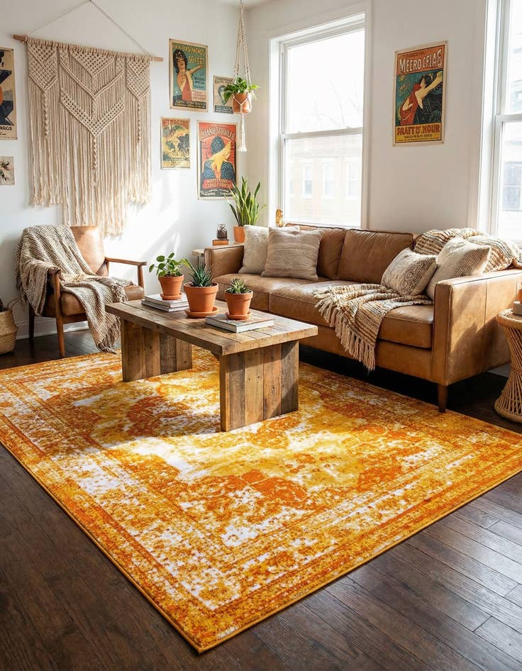 Detail image of 7' 10 x 11' Monaco Rug