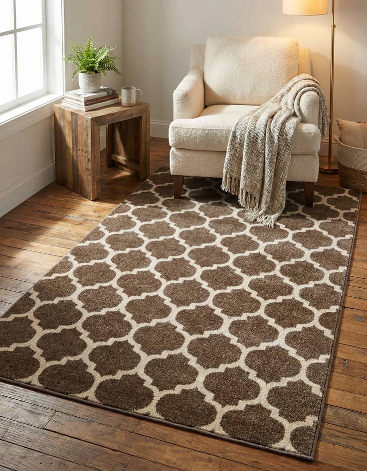 Detail image of 3' x 5' 3 Lattice Rug