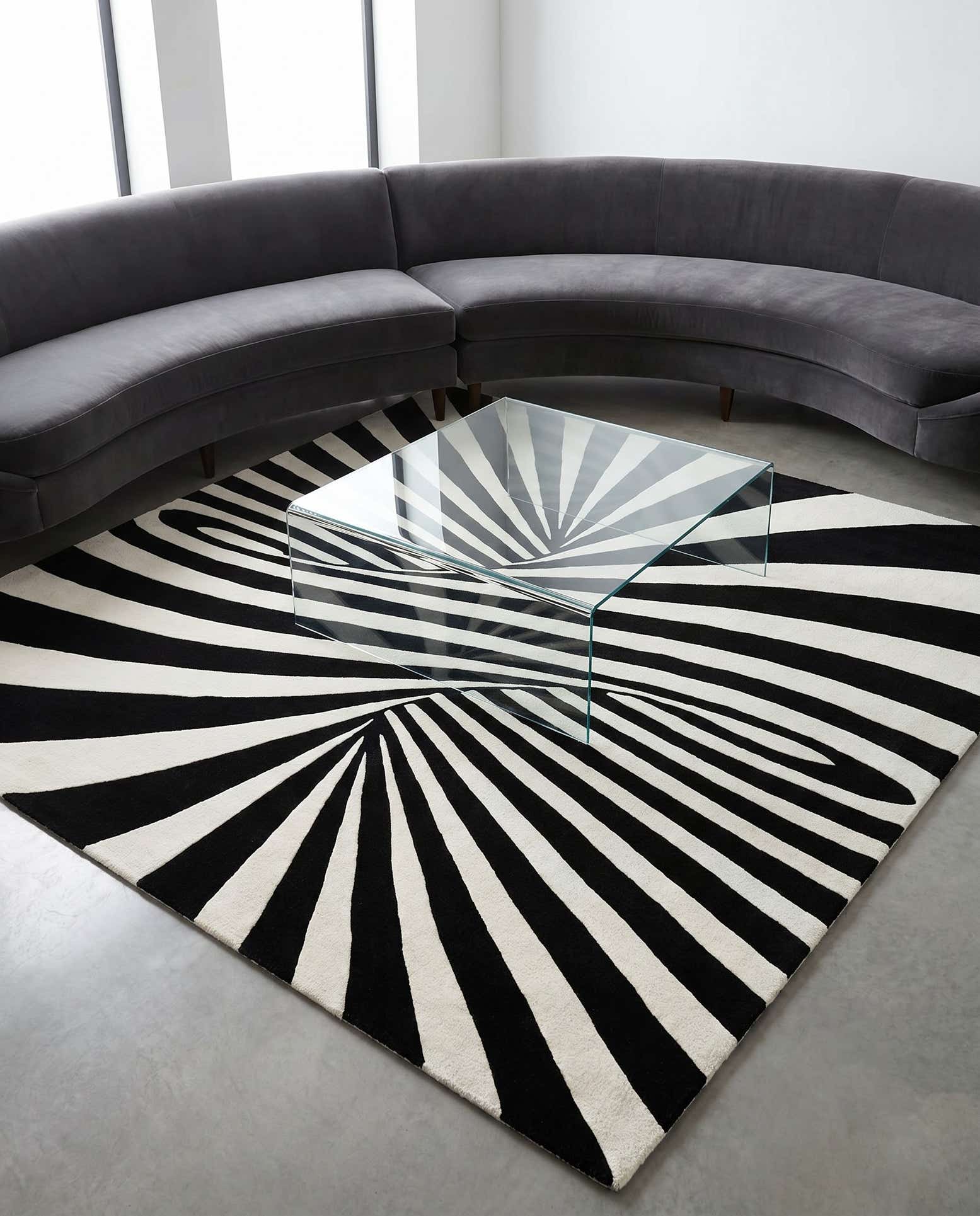 7' 10 x 7' 10 Vortex Wool Square Rug