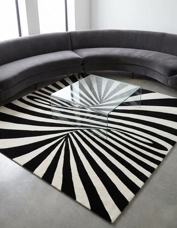 7' 10 x 7' 10 Vortex Wool Square Rug